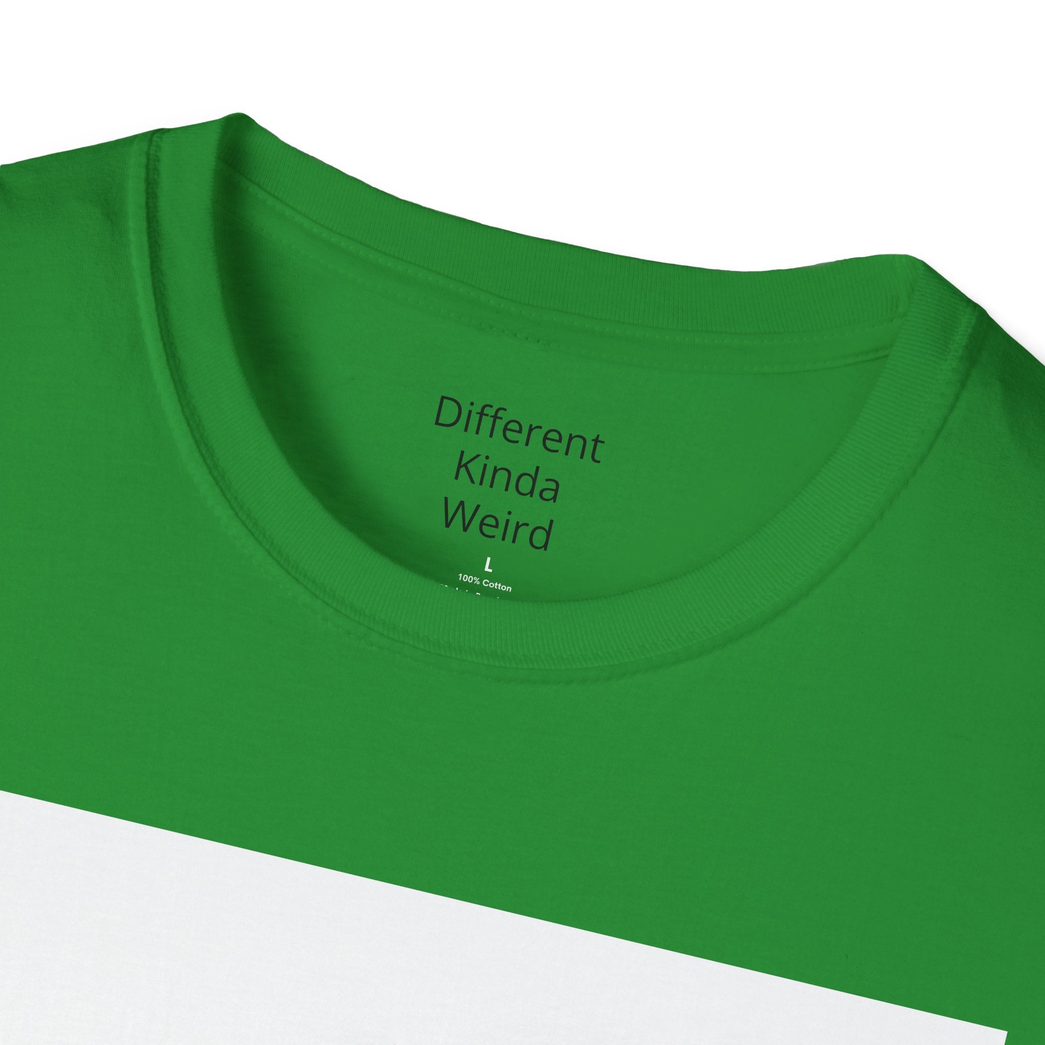 Graphic Tee — Colorful Drip Smiley with "System Error" Alert