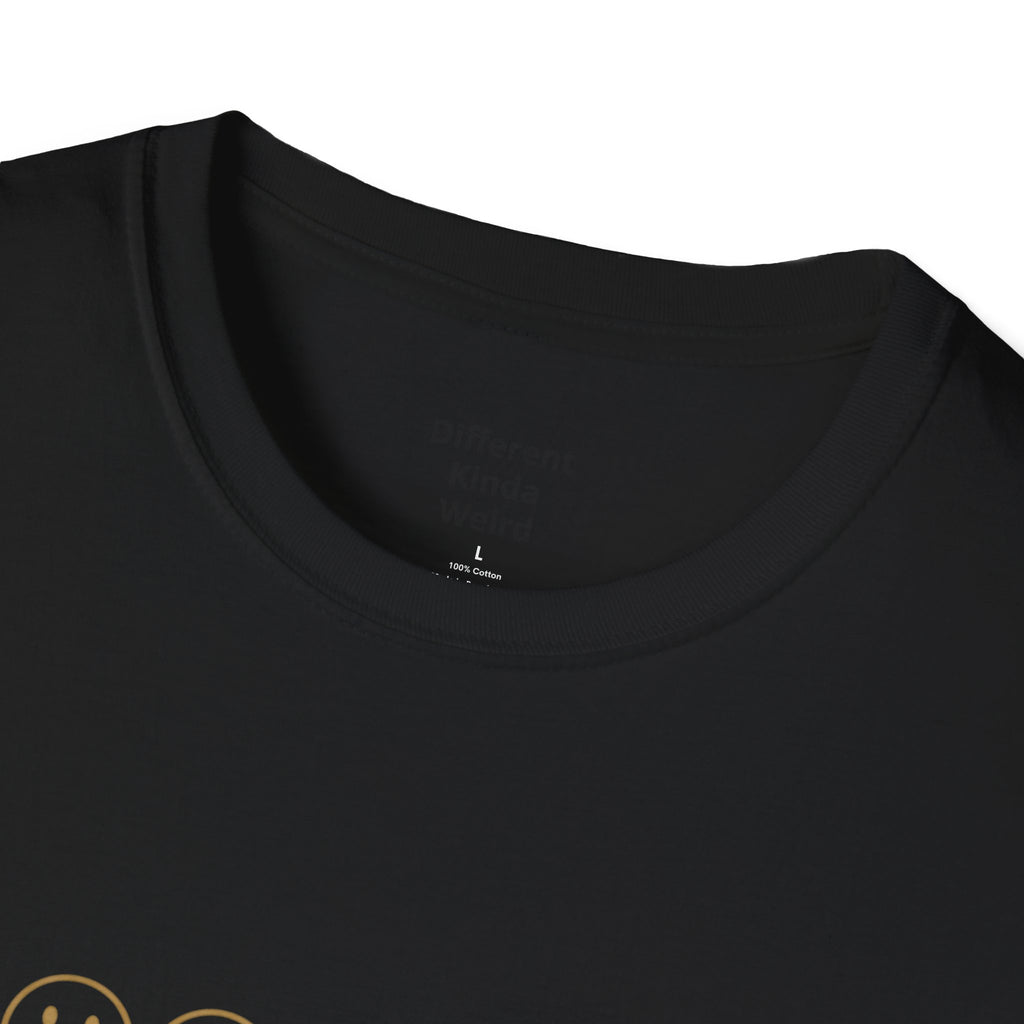 Smiley Grid T-Shirt — Color Splash Emoticon Graphic Tee