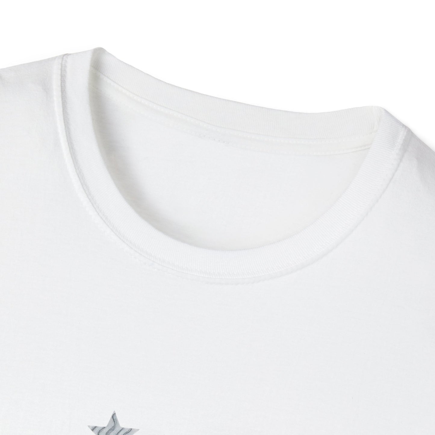 Celestial Cat Graphic Tee — Cute Space Cat T-Shirt with Stars