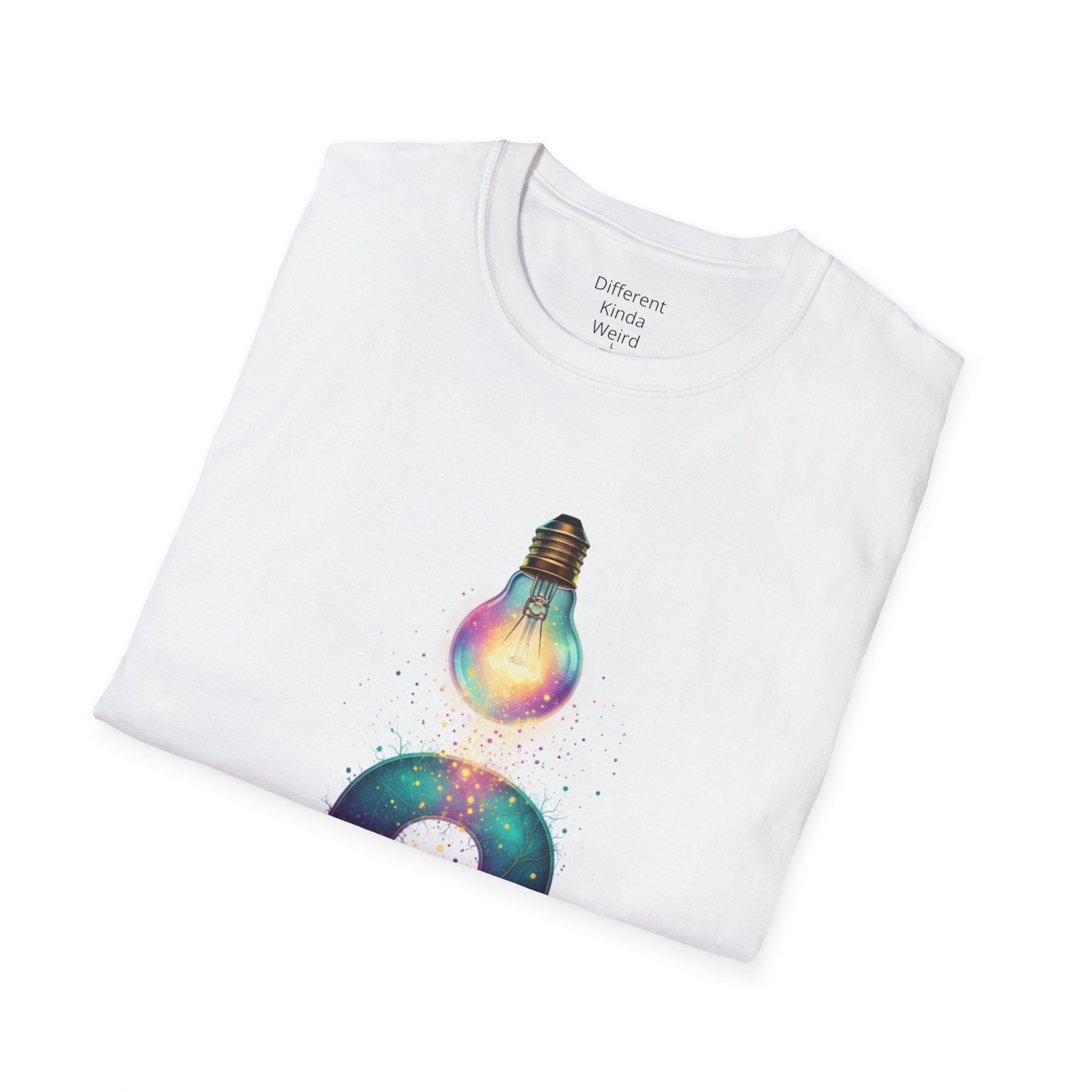 Idea Lightbulb Question Mark T-Shirt — Creative Thought Graphic Tee