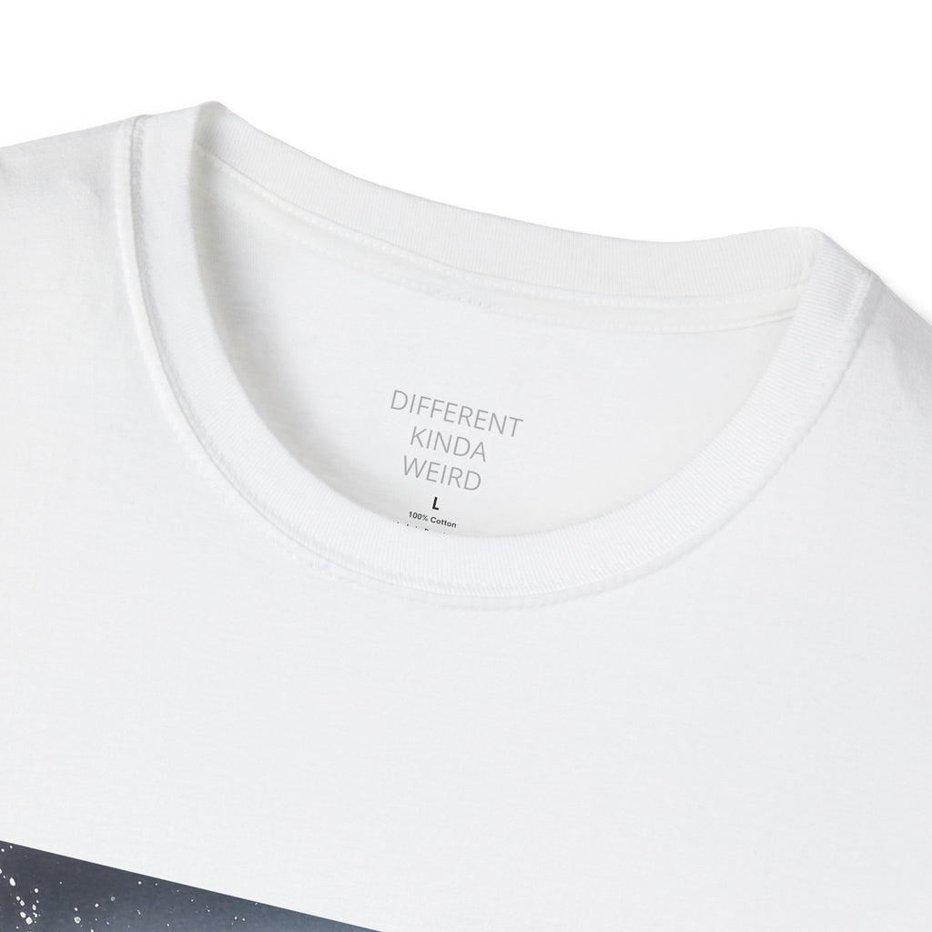 Astronaut Reading T-Shirt — Space Explorer Graphic Tee