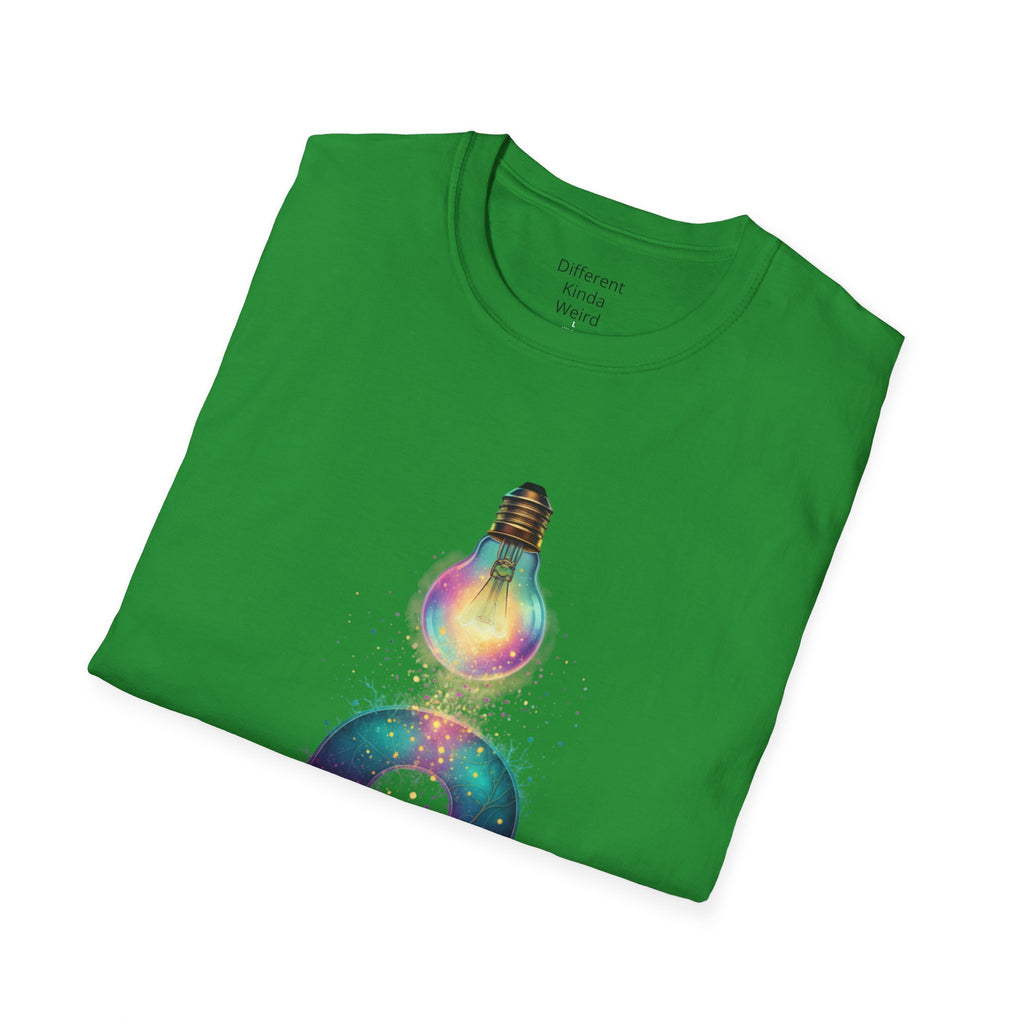 Idea Lightbulb Question Mark T-Shirt — Creative Thought Graphic Tee
