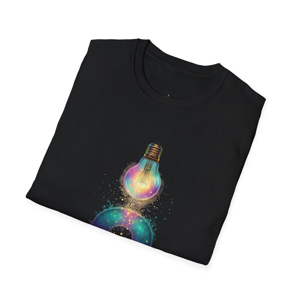 Idea Lightbulb Question Mark T-Shirt — Creative Thought Graphic Tee