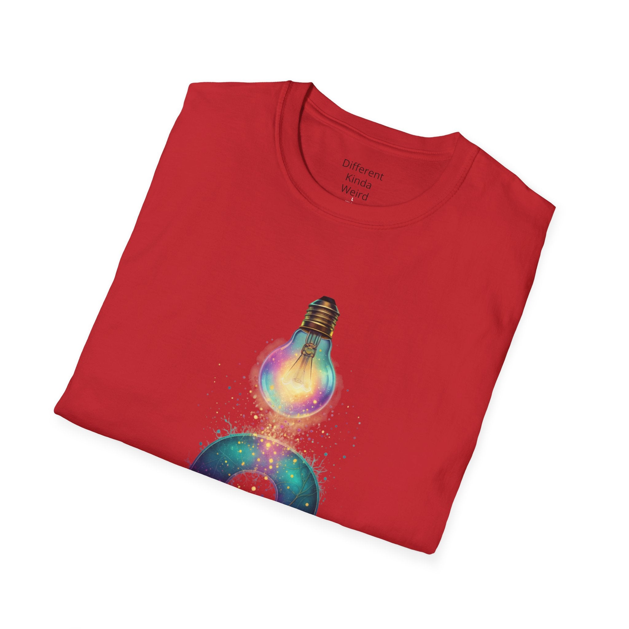Idea Lightbulb Question Mark T-Shirt — Creative Thought Graphic Tee