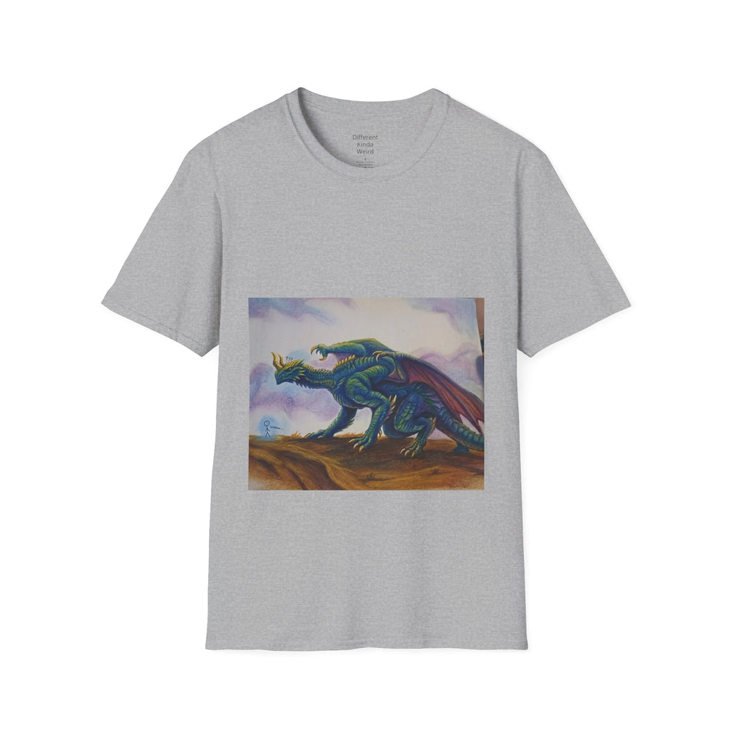 Xavier created Dragon T-Shirt — Fantasy Dragon Illustration Tee