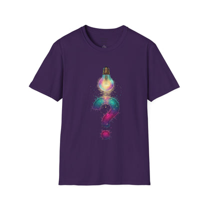 Idea Lightbulb Question Mark T-Shirt — Creative Thought Graphic Tee
