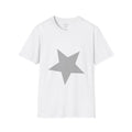 Star Graphic T-Shirt — Minimal Grey Star Tee