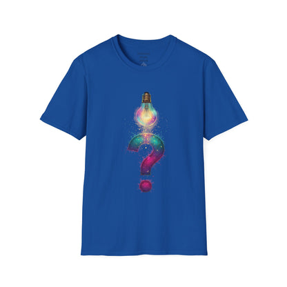 Idea Lightbulb Question Mark T-Shirt — Creative Thought Graphic Tee
