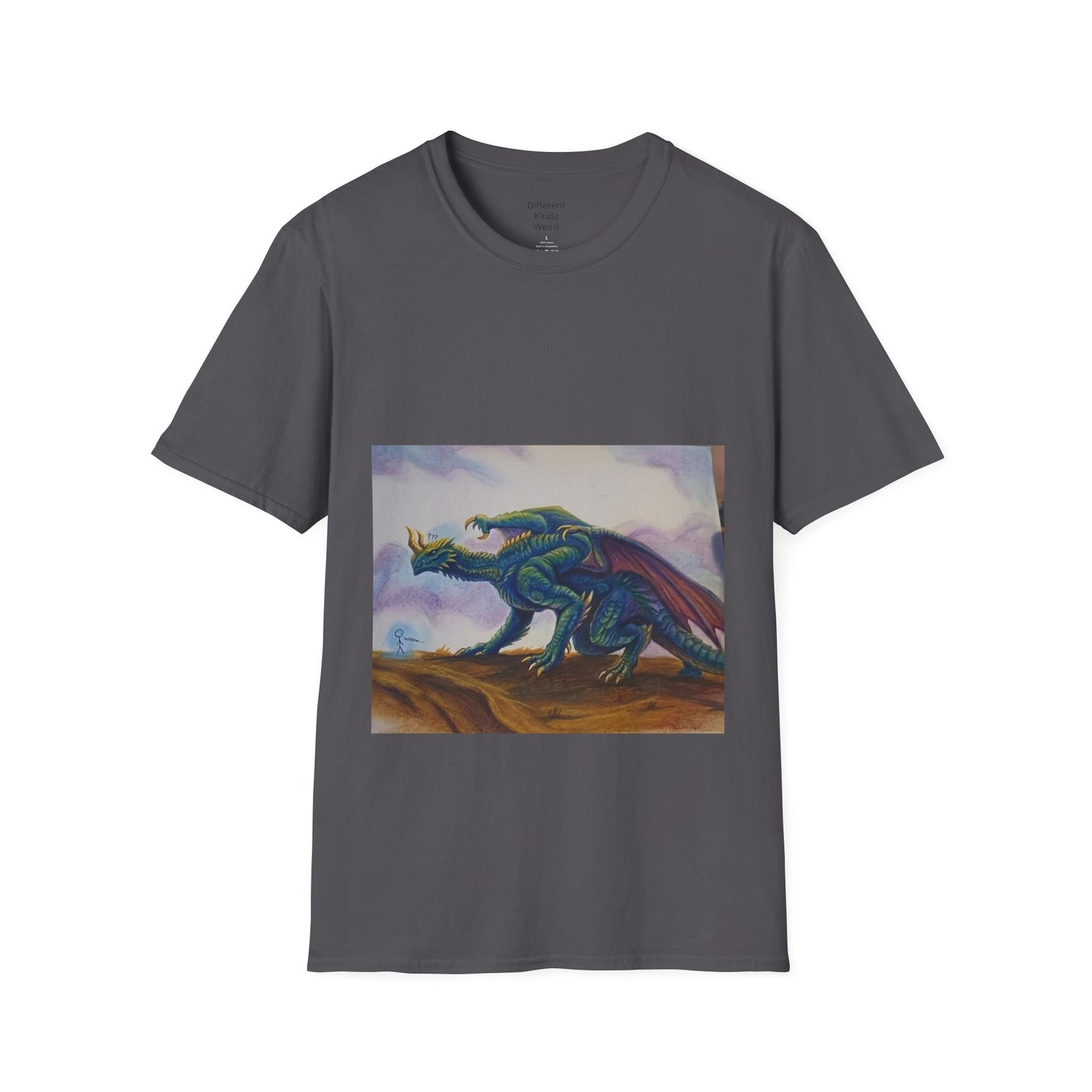 Xavier created Dragon T-Shirt — Fantasy Dragon Illustration Tee