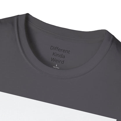 Graphic Tee — Colorful Drip Smiley with "System Error" Alert