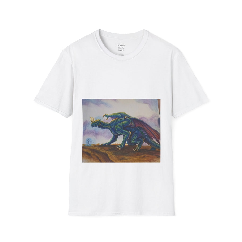 Xavier created Dragon T-Shirt — Fantasy Dragon Illustration Tee