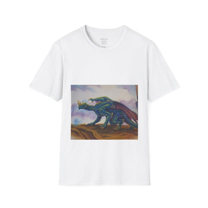 Xavier created Dragon T-Shirt — Fantasy Dragon Illustration Tee