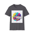 Graphic Tee — Colorful Drip Smiley with "System Error" Alert