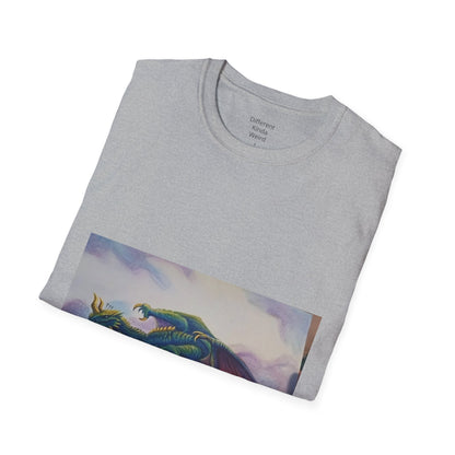 Xavier created Dragon T-Shirt — Fantasy Dragon Illustration Tee