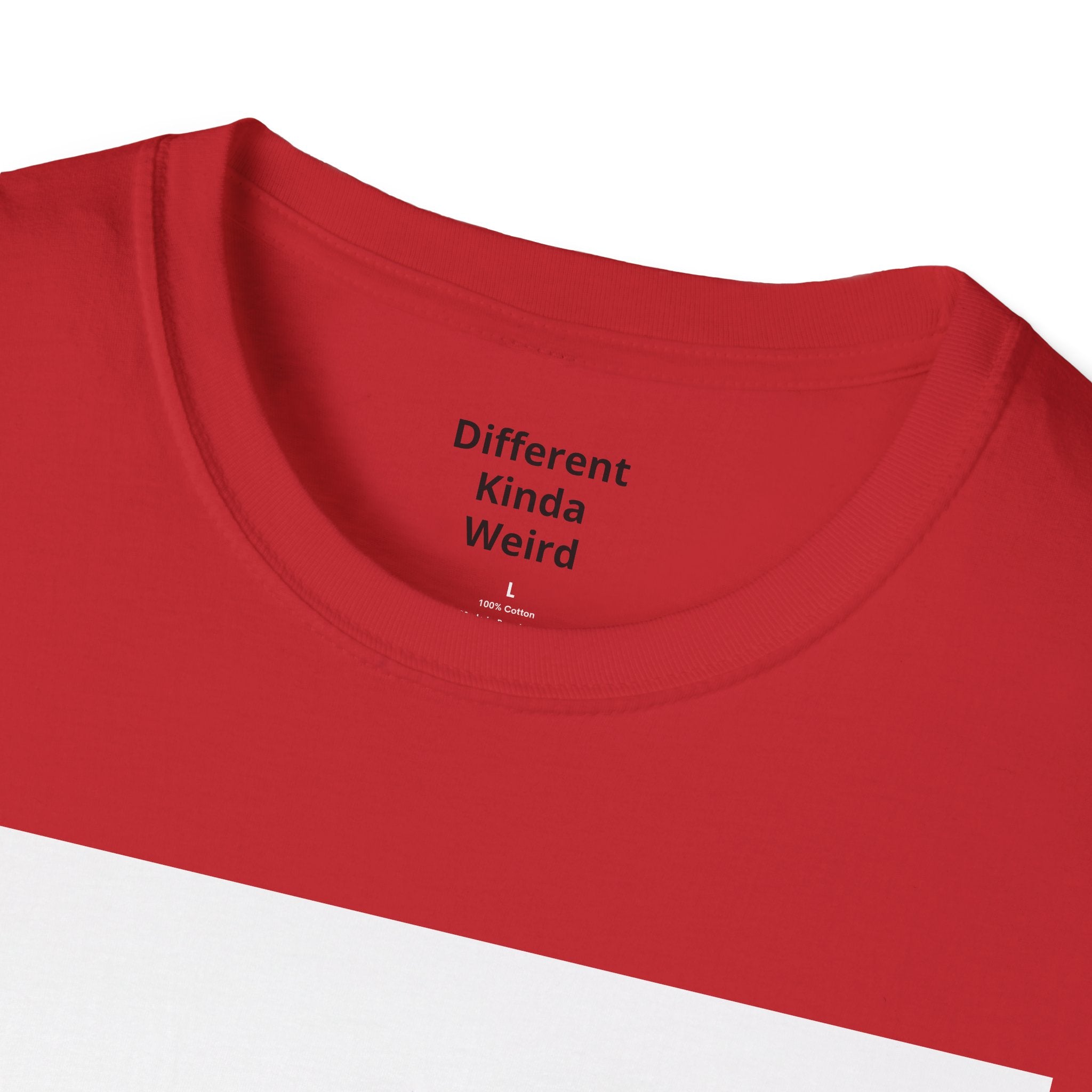 Graphic Tee — Colorful Drip Smiley with "System Error" Alert