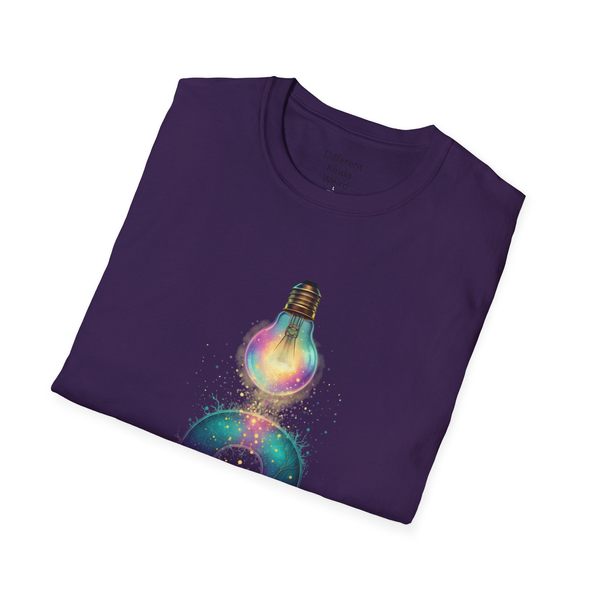 Idea Lightbulb Question Mark T-Shirt — Creative Thought Graphic Tee