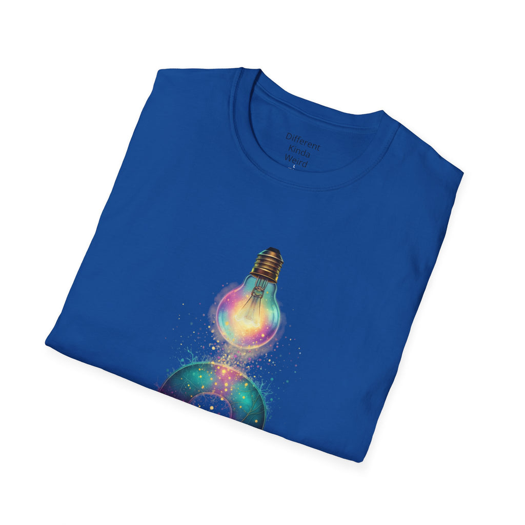 Idea Lightbulb Question Mark T-Shirt — Creative Thought Graphic Tee
