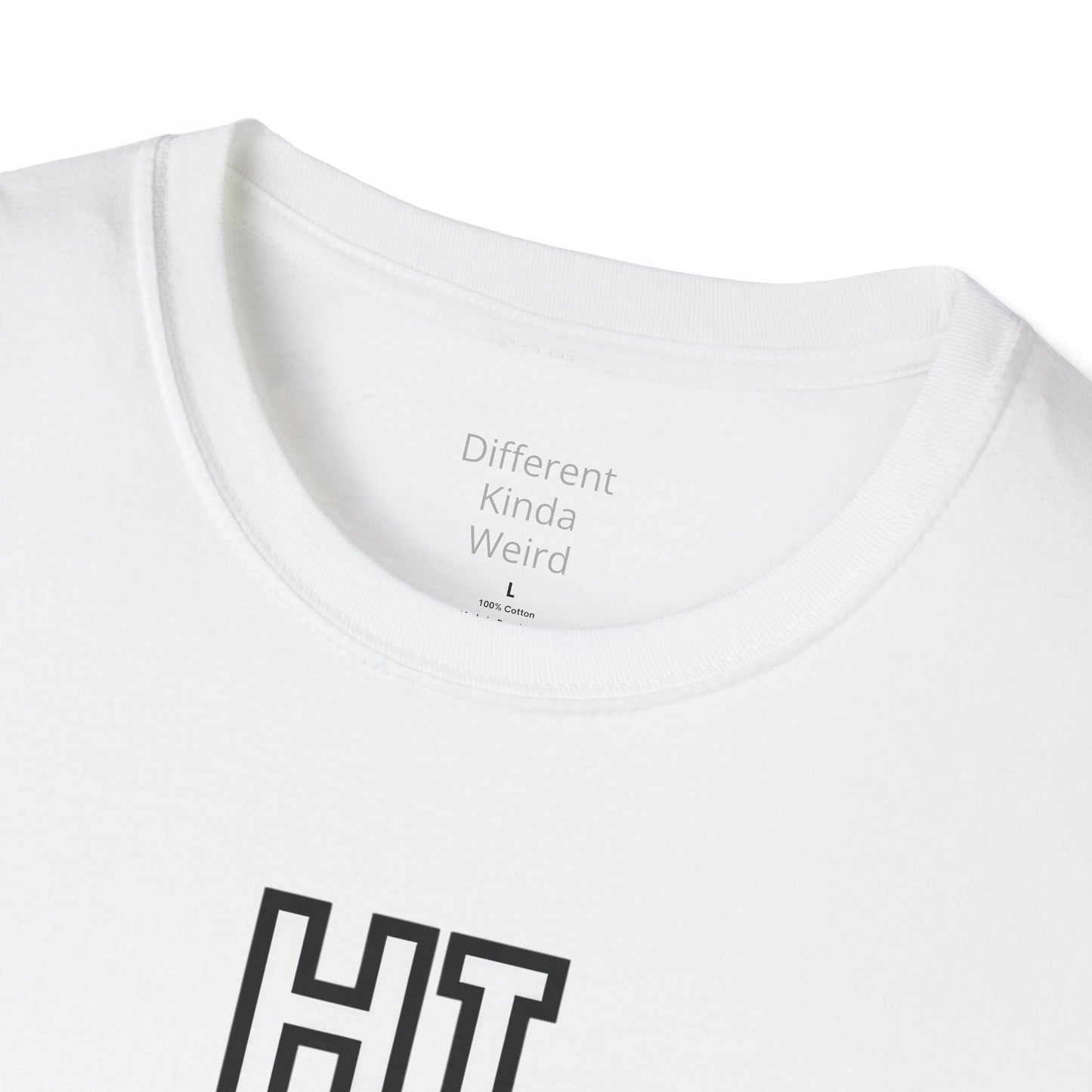 Cat Paw 'HI' T-Shirt — Cute Pixel Art Kitty Paw Graphic Tee