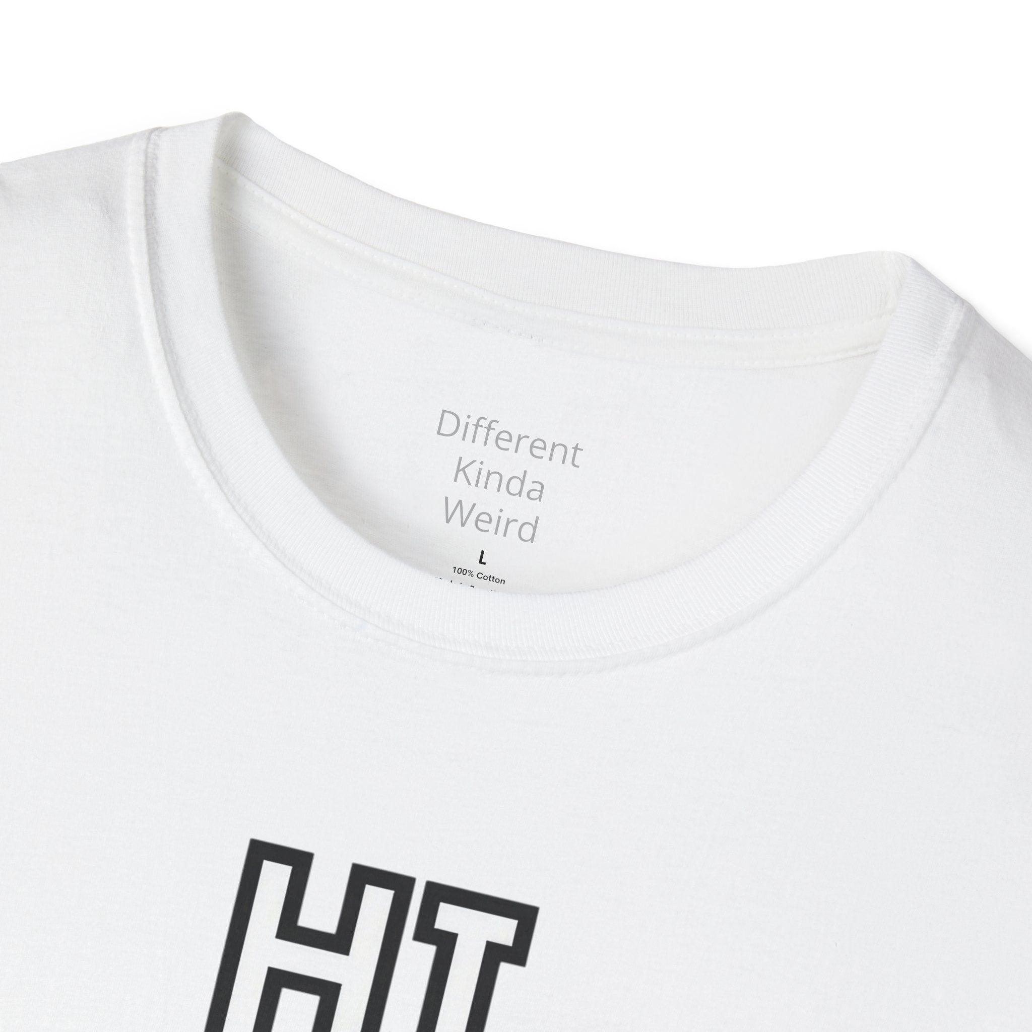 Cat Paw 'HI' T-Shirt — Cute Pixel Art Kitty Paw Graphic Tee
