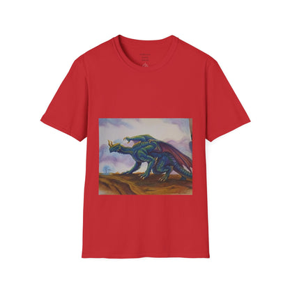 Xavier created Dragon T-Shirt — Fantasy Dragon Illustration Tee