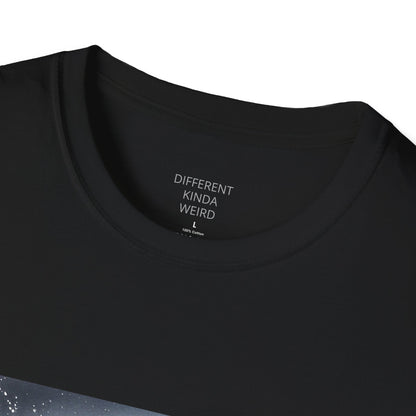 Astronaut Reading T-Shirt — Space Explorer Graphic Tee