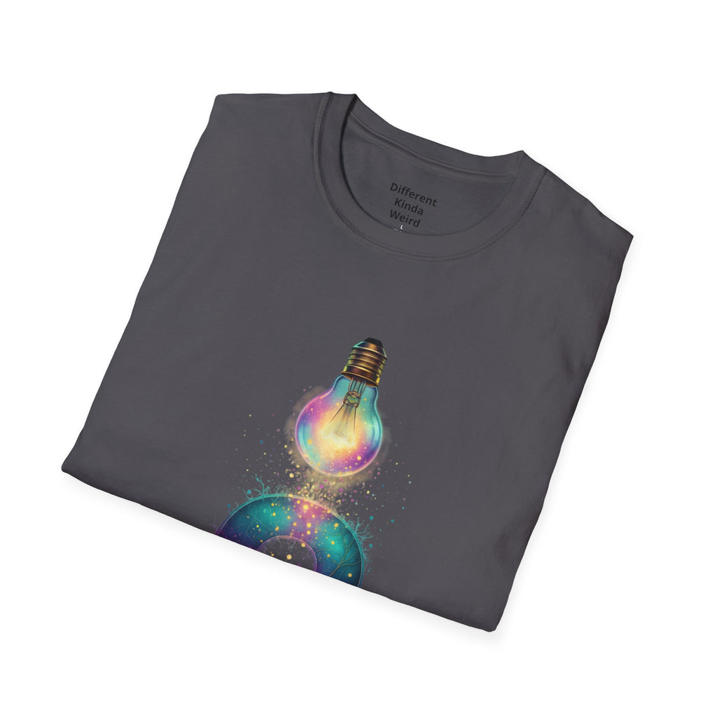 Idea Lightbulb Question Mark T-Shirt — Creative Thought Graphic Tee