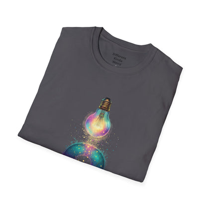 Idea Lightbulb Question Mark T-Shirt — Creative Thought Graphic Tee