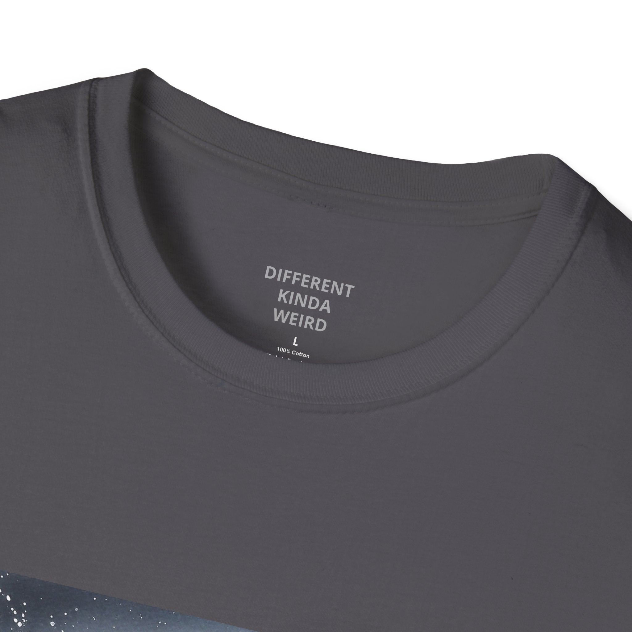 Astronaut Reading T-Shirt — Space Explorer Graphic Tee