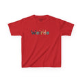 Kids Tee — 'Weirdo' Colorful Letter Graphic