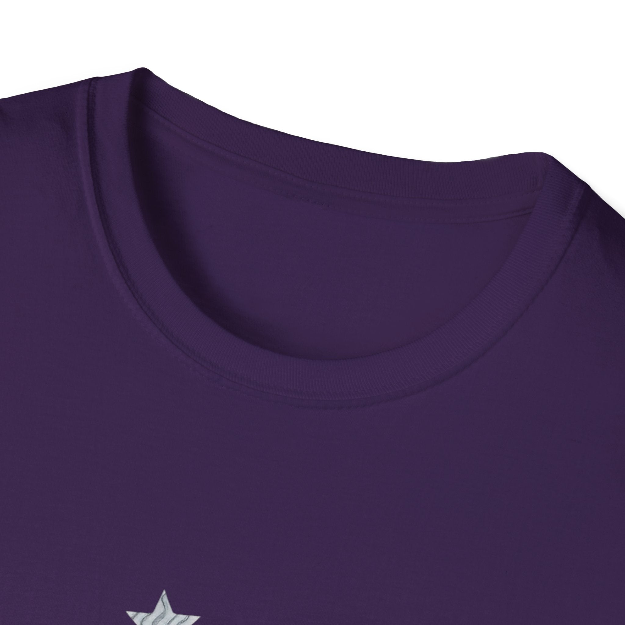 Celestial Cat Graphic Tee — Cute Space Cat T-Shirt with Stars