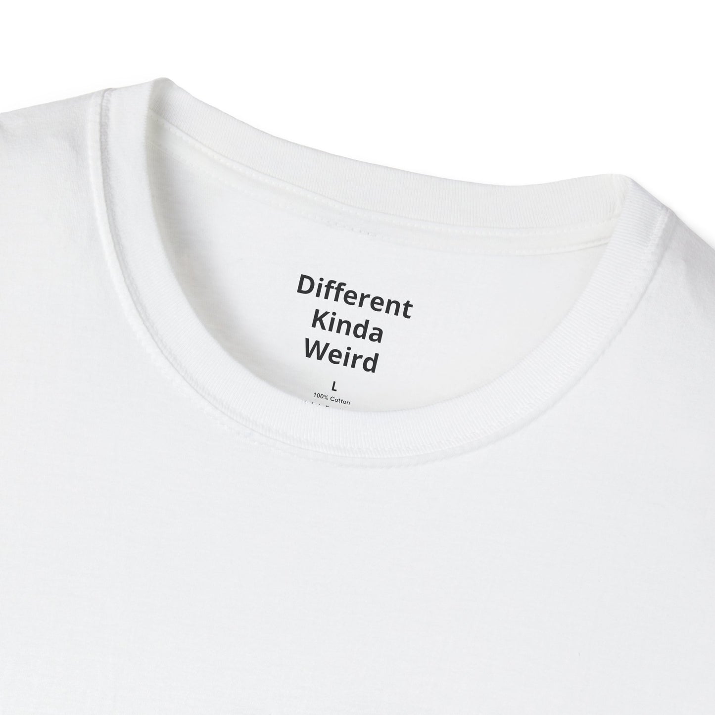 Graphic Tee — Colorful Drip Smiley with "System Error" Alert