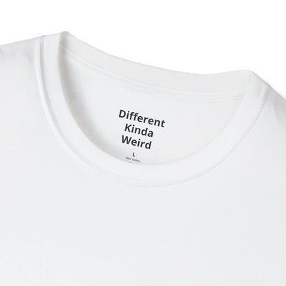 Graphic Tee — Colorful Drip Smiley with "System Error" Alert
